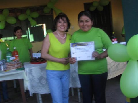Clausura de Curso de Reposteria