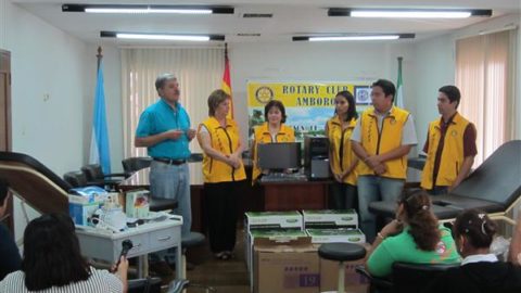 Proyecto 3H – Entrega de equipo medico en La Guardia
