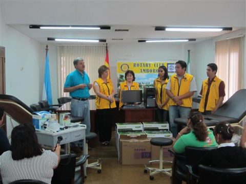 Proyecto 3H – Entrega de equipo medico en La Guardia